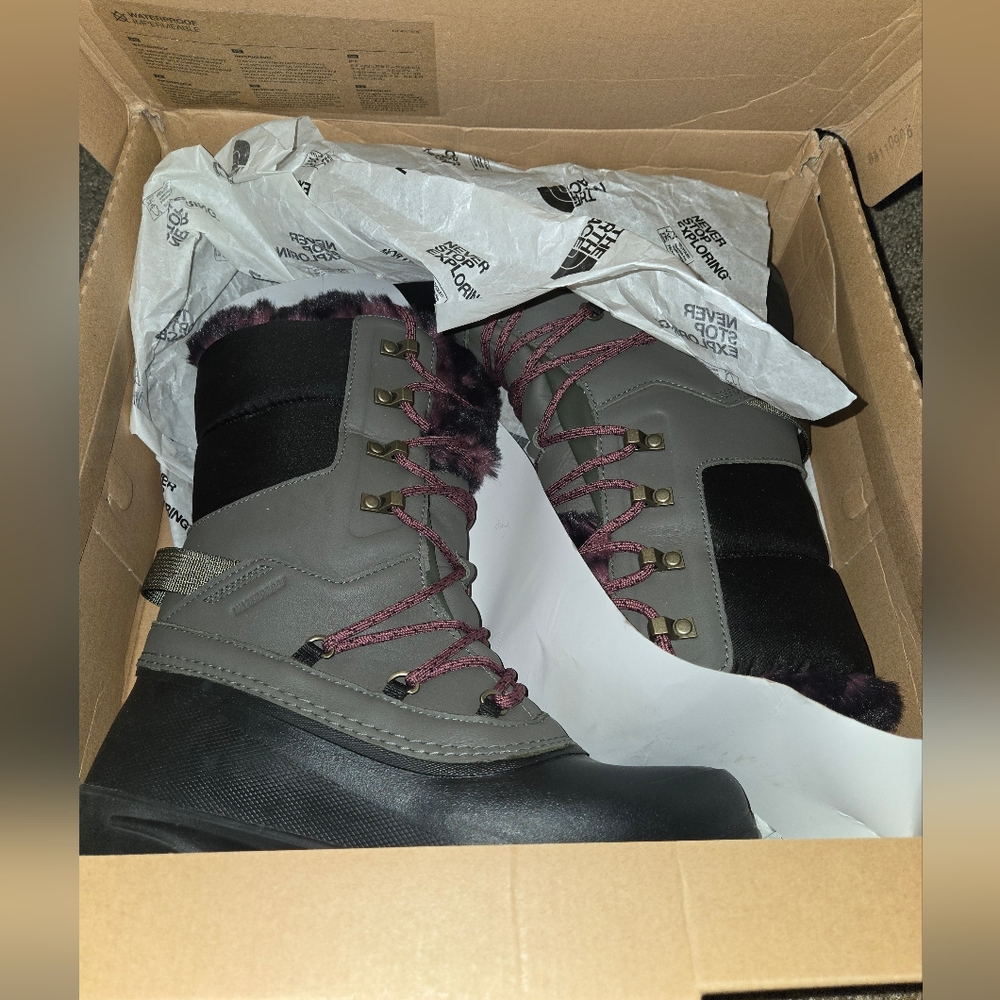NIB The North Face Shellista IV Luxe WP Boots - Picture 7 of 9